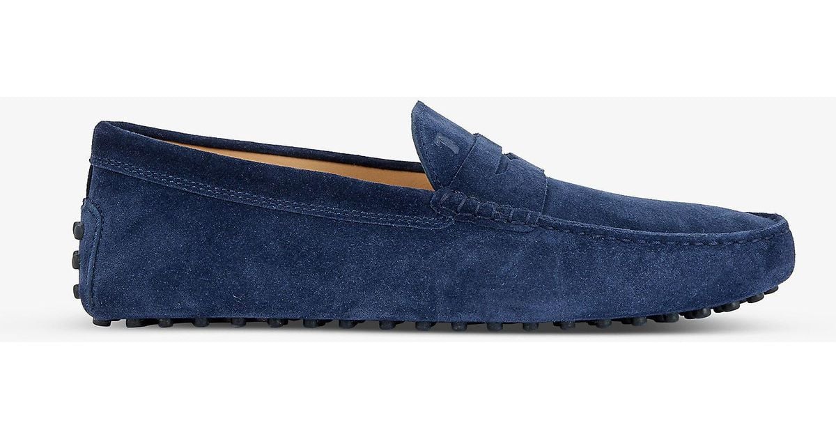 suede driver loafers