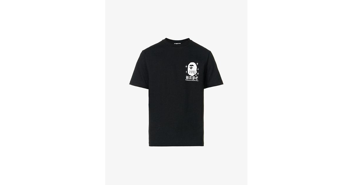 A Bathing Ape Japan Culture Sumo Graphicprint Cottonjersey Tshirt in