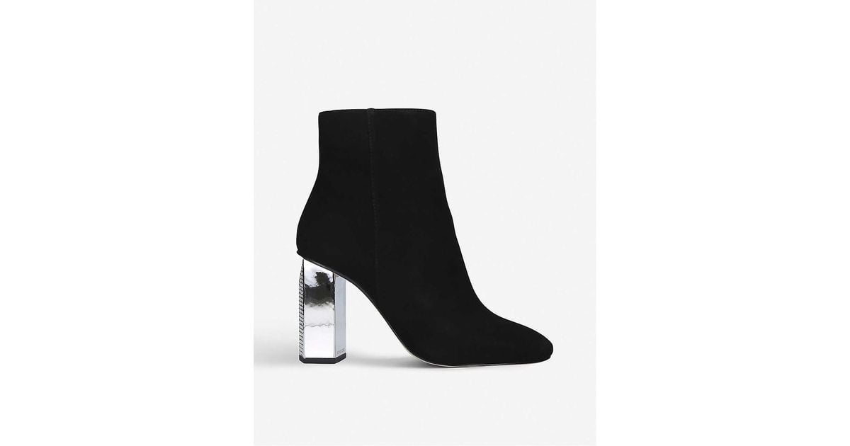 Michael kors petra embellished suede ankle boot Clearance
