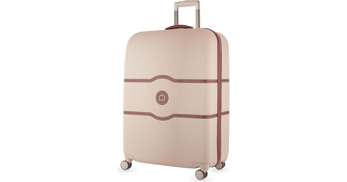 Delsey Châtelet Hard + Four-wheel Suitcase 77cm in Pink - Lyst