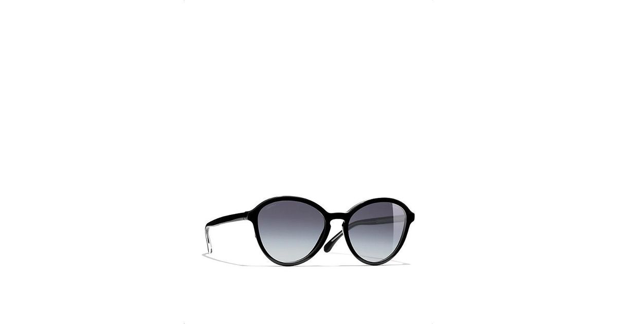 Chanel /crystal/ Pantos Sunglasses in Black