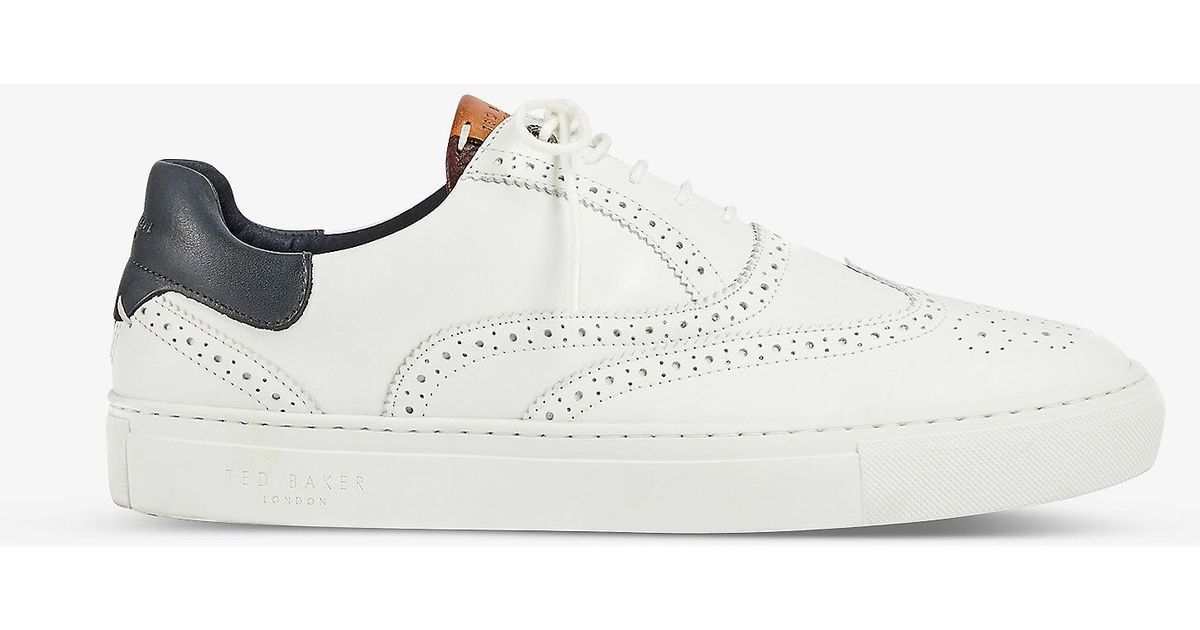 Ted Baker Dennton Brogue-embellished 