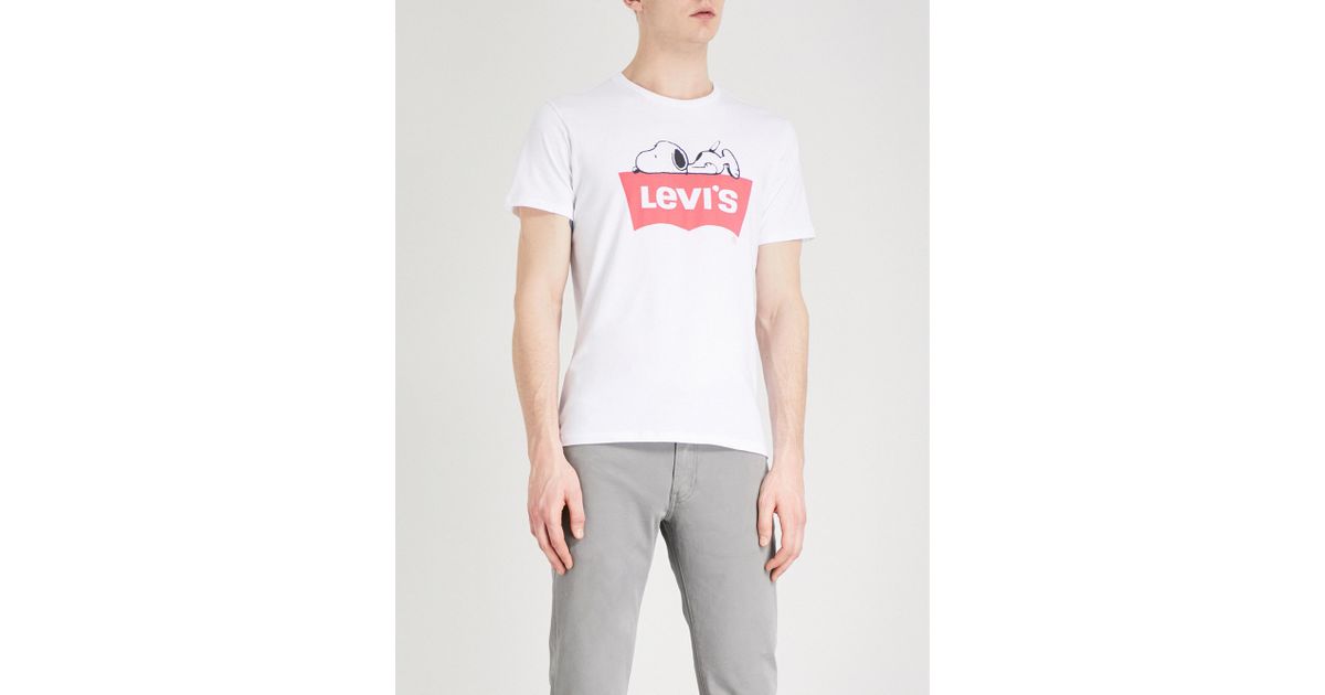 levi's snoopy jumper