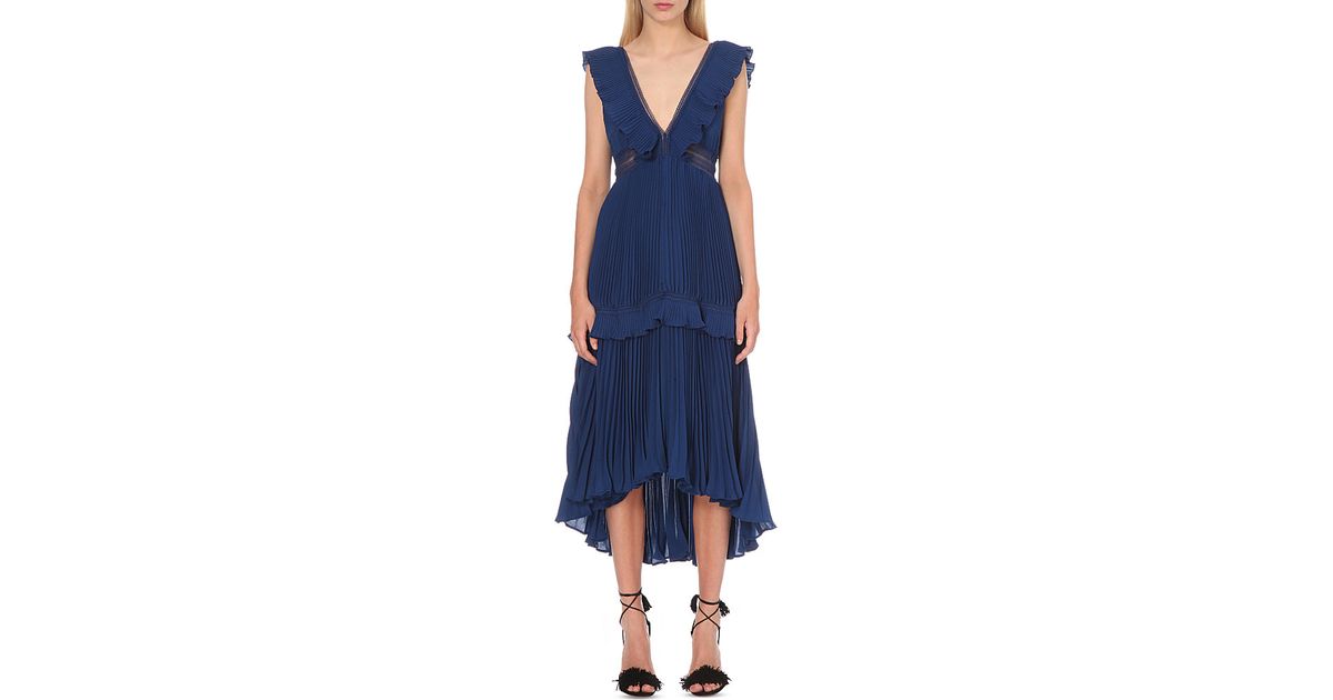self portrait calla dress