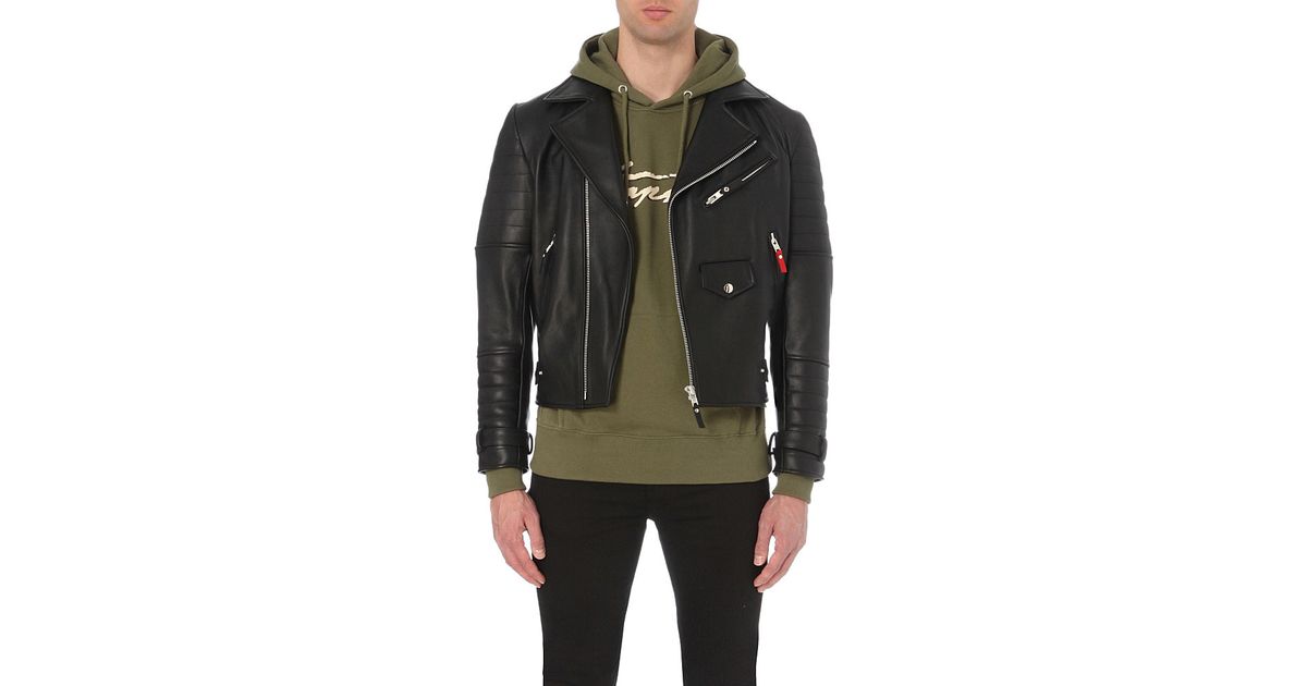trapstar leather jacket