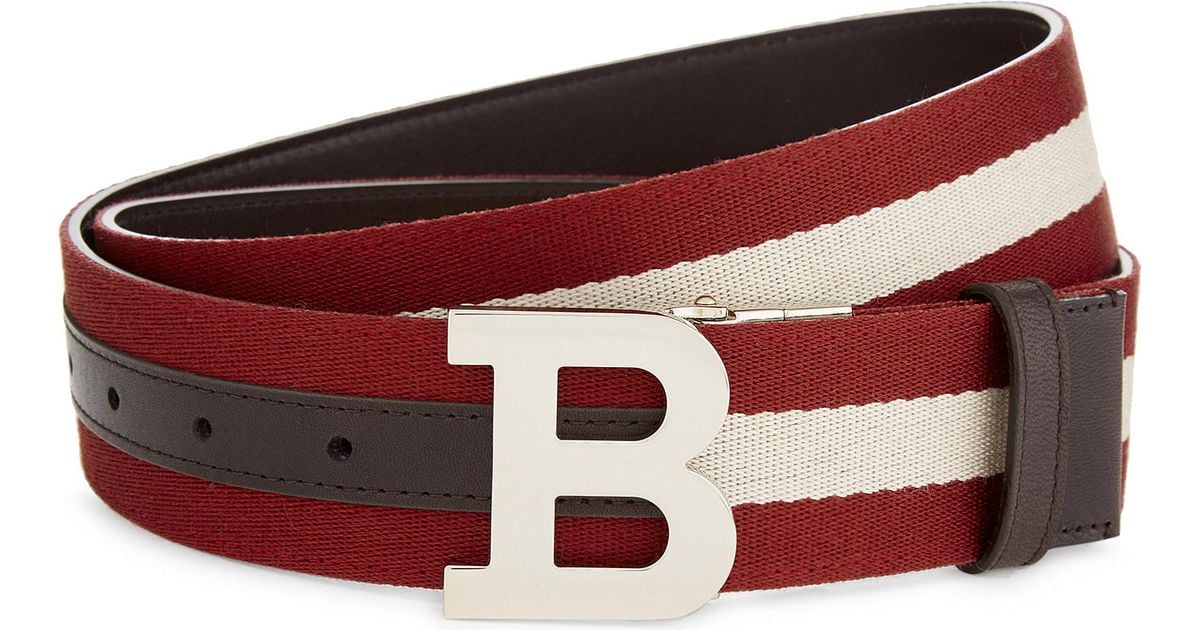 bally b buckle belt