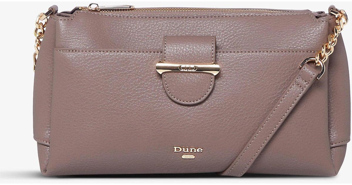 Dune Darlena Fauxleather Crossbody Bag in Grey Lyst UK