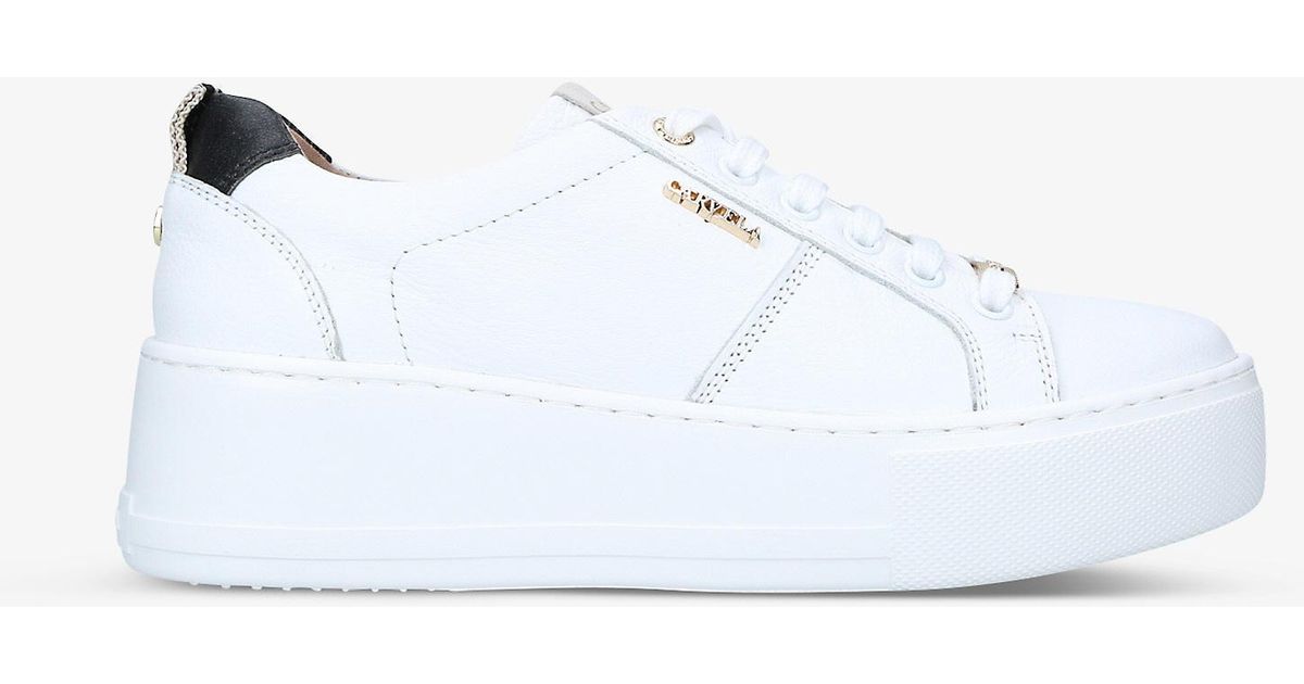 carvela flatform trainers