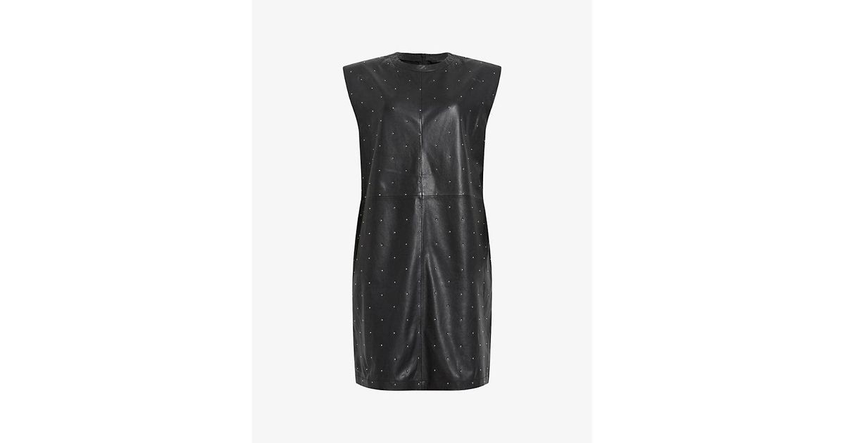 black leather dress costume ideas Festival Leather Dress main image 1