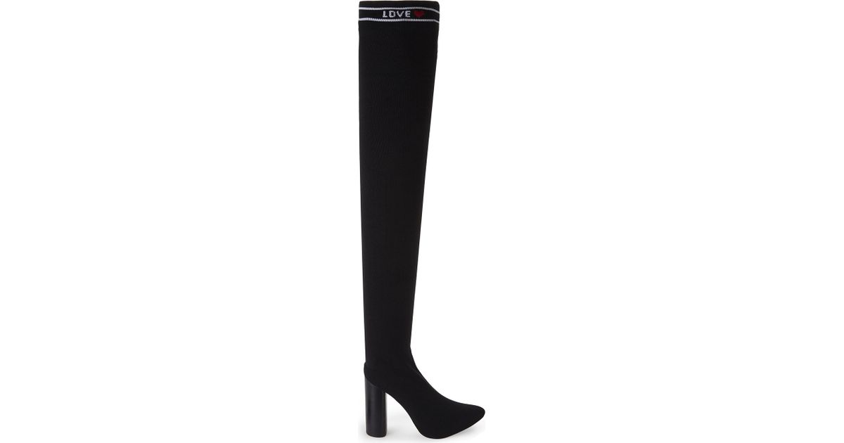 aldo thigh high leather boots