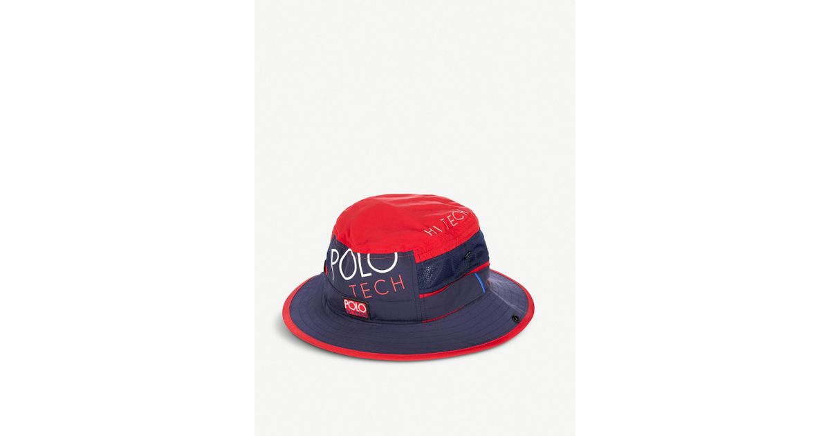 polo hi tech bucket hat