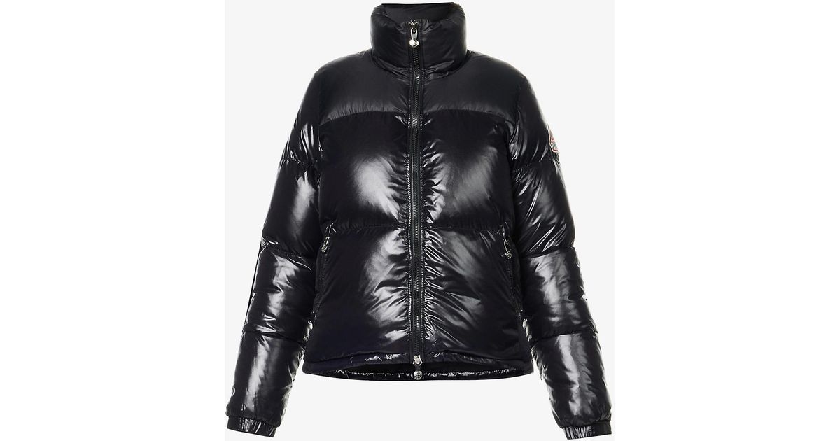 Pyrenex Synthetic Goldin Padded Shell-down Jacket in Black | Lyst UK