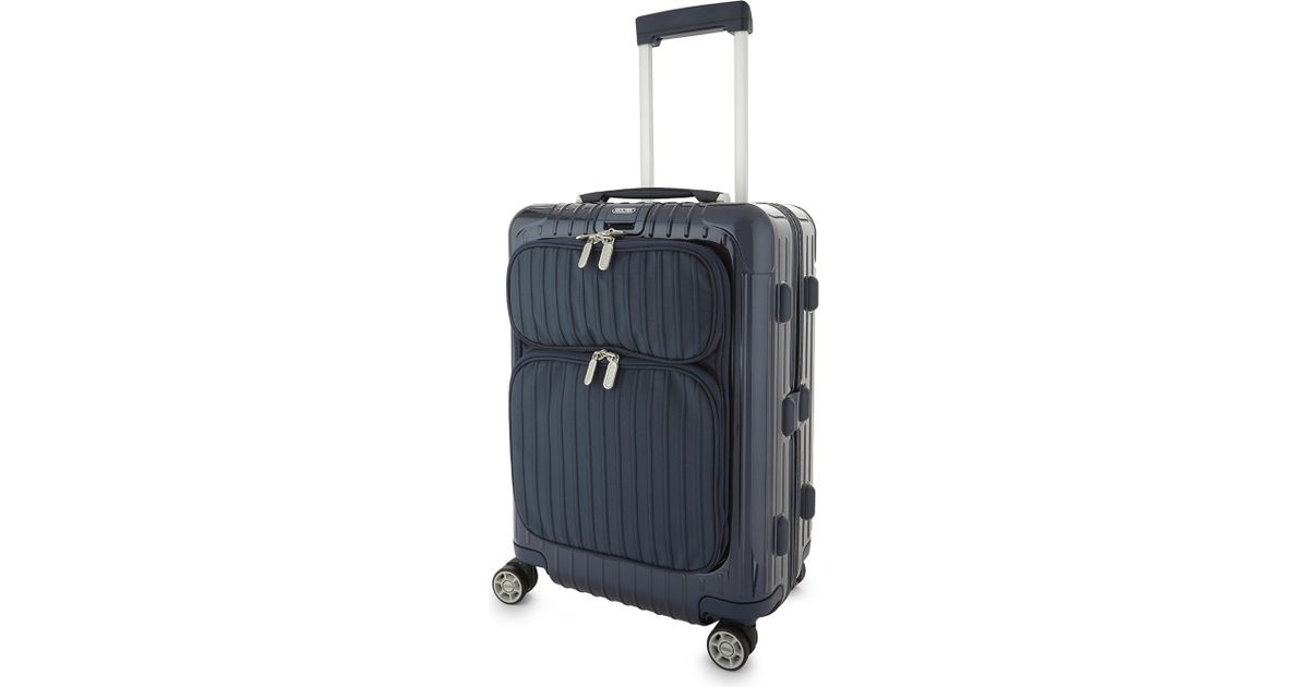RIMOWA Salsa Deluxe Hybrid Cabin Suitcase 55cm in Blue for Men | Lyst