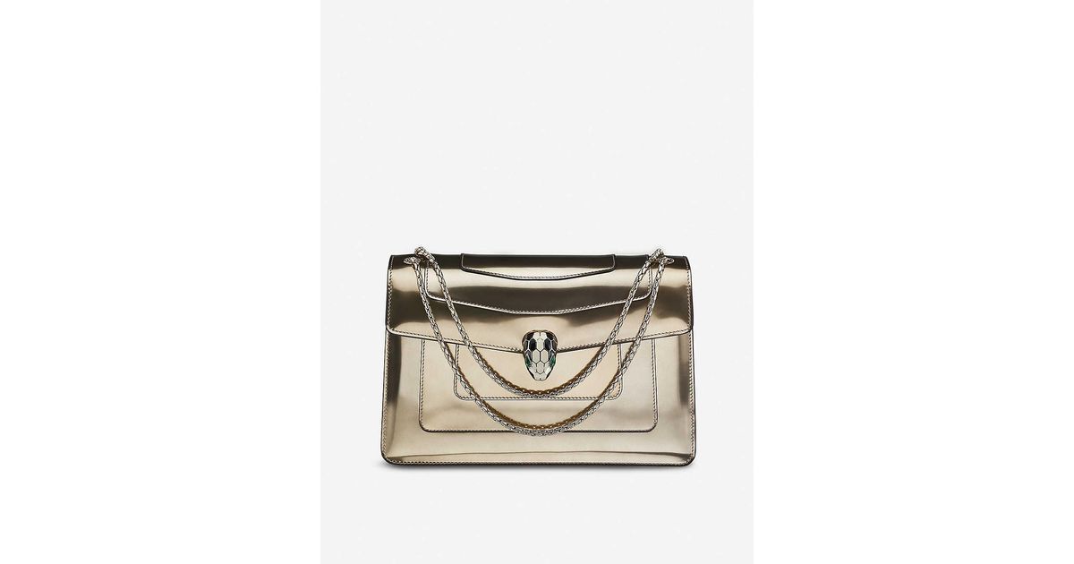 Bvlgari Serpenti Forever Calf Leather Shoulder Bag