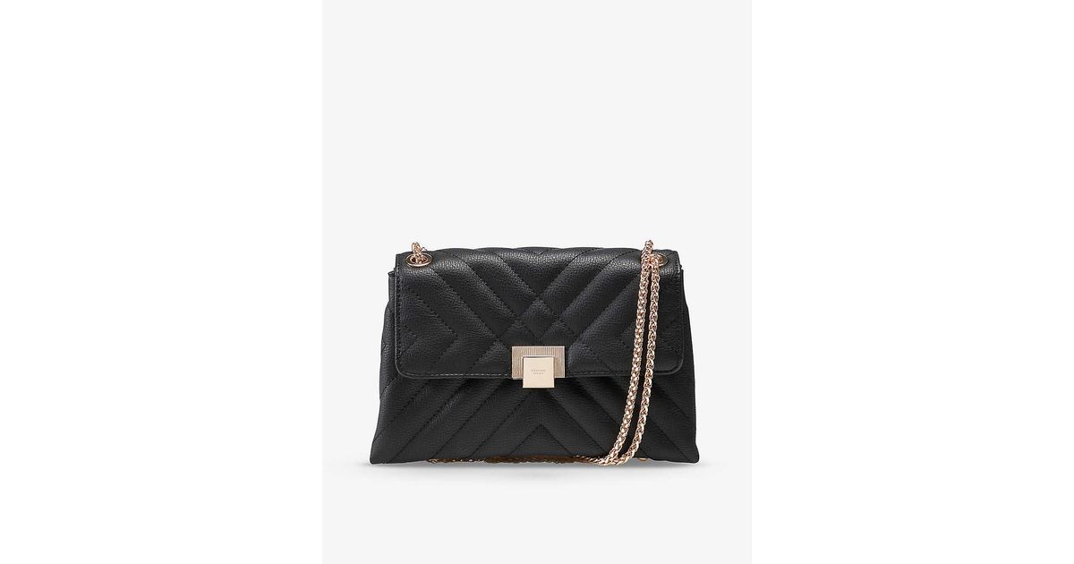 Dune Dorchester Quilted Shoulder Bag in Black Lyst