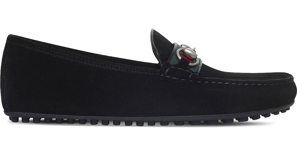 Gucci Kanye Suede Driving Shoes in 