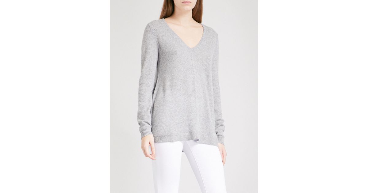 white company cashmere jumper