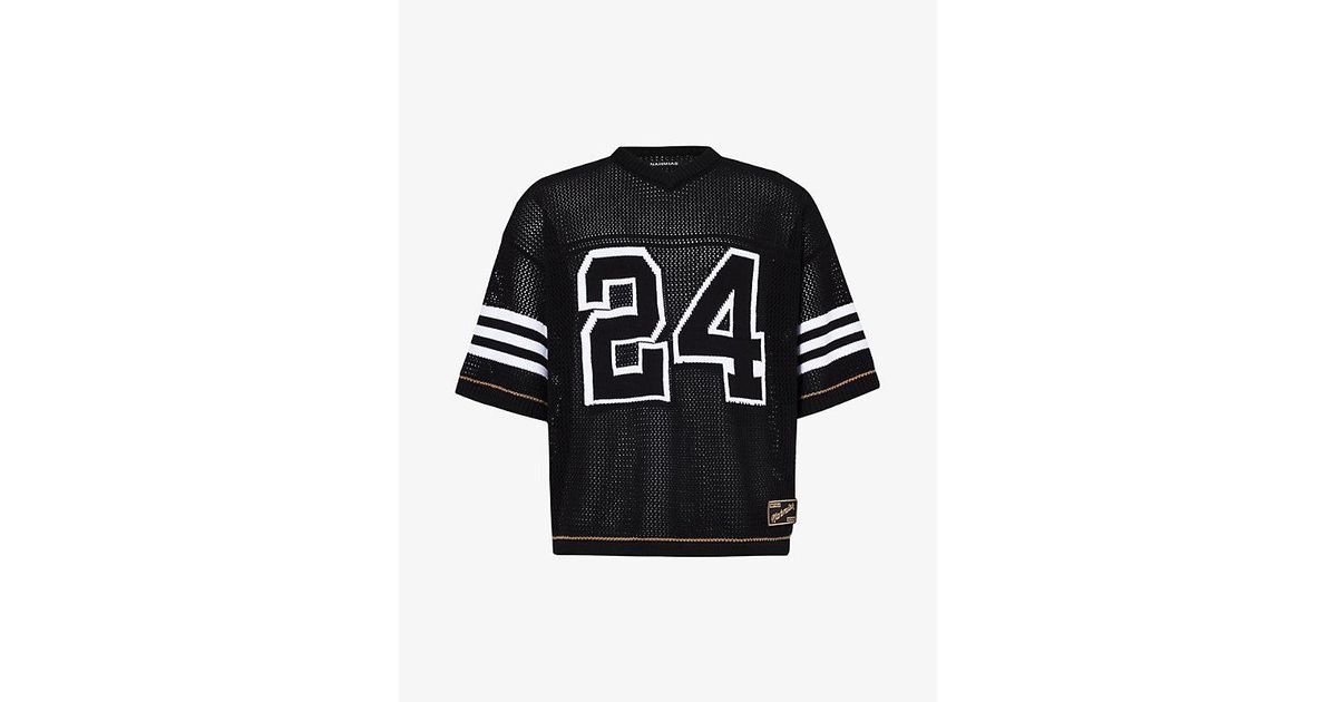 nahmias-BLACK-Football-V-neck- 