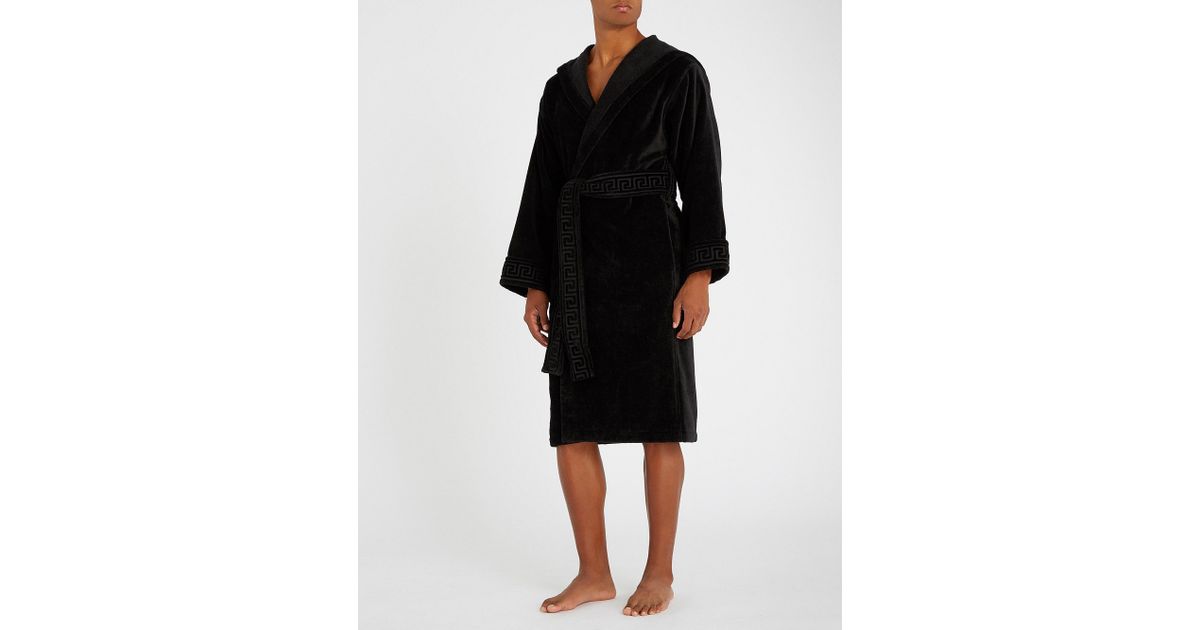 black dressing gowns