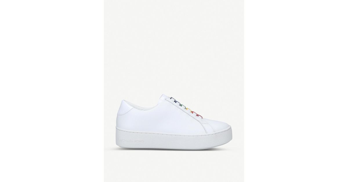 michael kors cameron leather sneaker