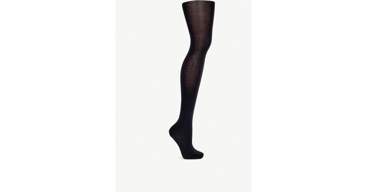 Wolford Merino Wool Tights in Grey (Gray) Lyst