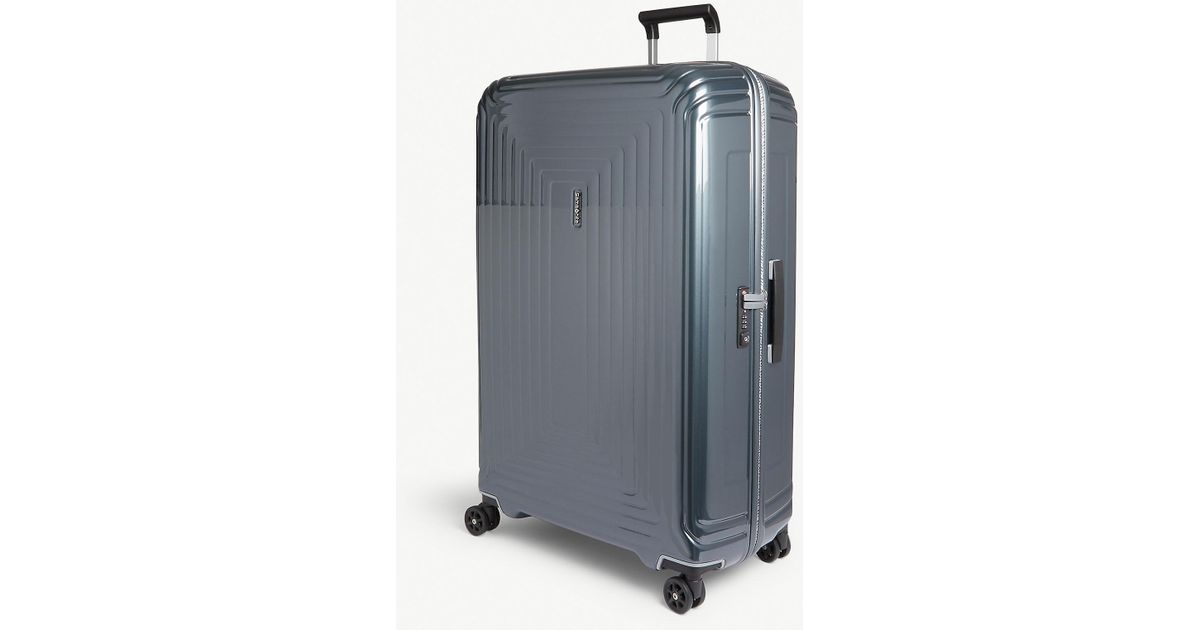 Samsonite Neopulse Spinner Four-wheel Suitcase 81cm in Gray for Men | Lyst