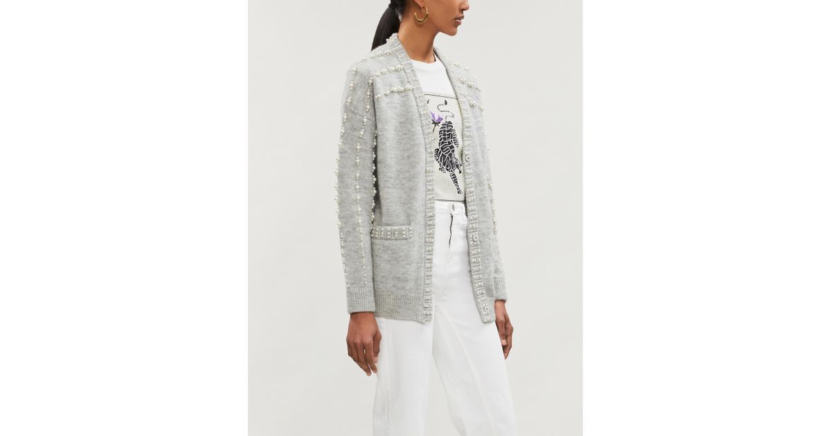 Maje pearl sweater sale
