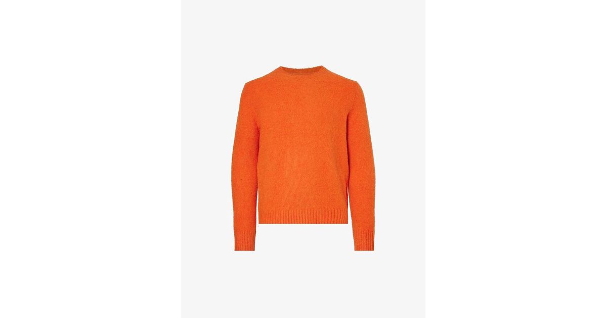 Polo Ralph Lauren Crewneck Elbowpad Wool And Cashmereblend Jumper X