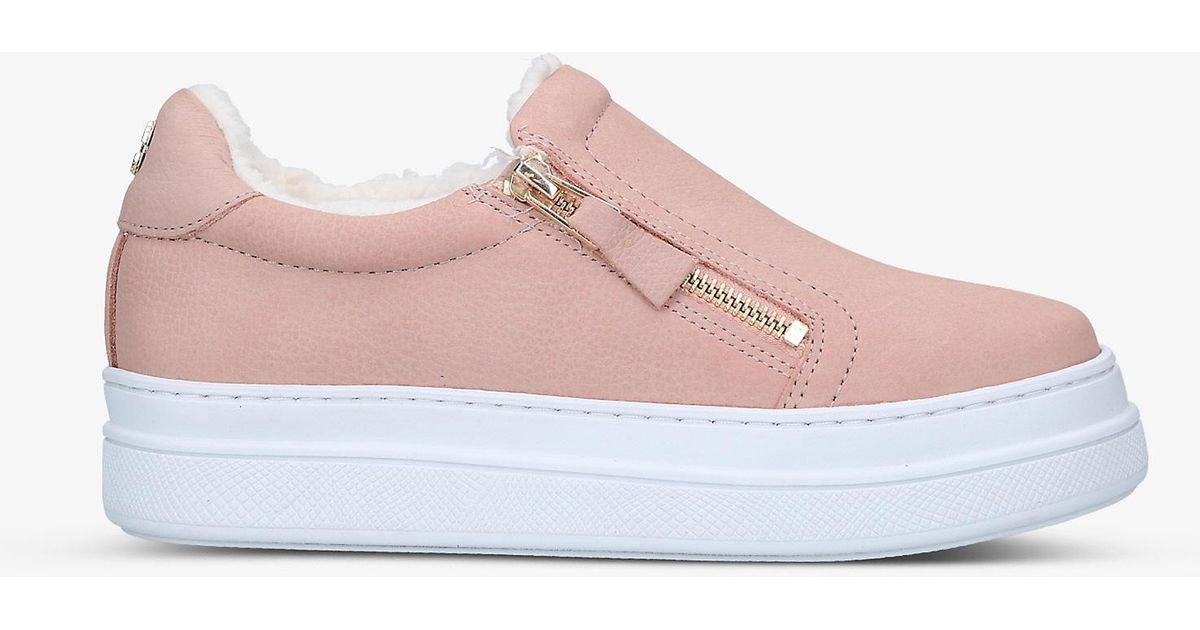 carvela platform trainers