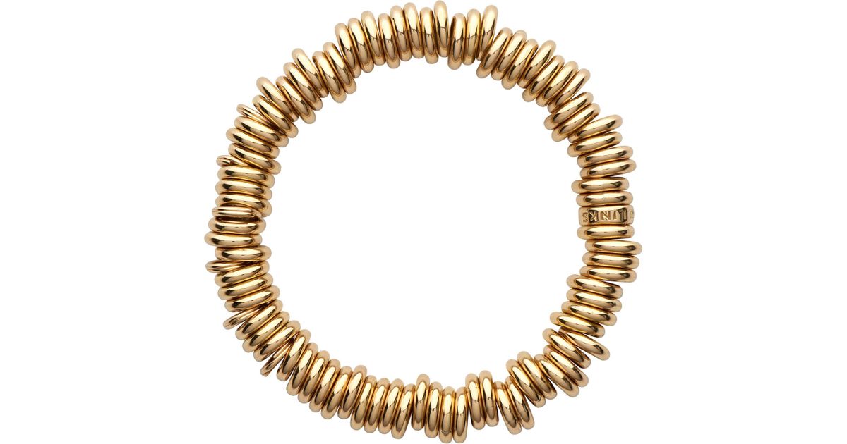 Links of London 18-carat Gold Rolled Sweetie Bracelet in Metallic | Lyst