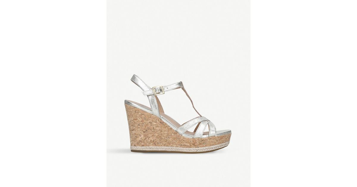 ugg gold wedge sandals