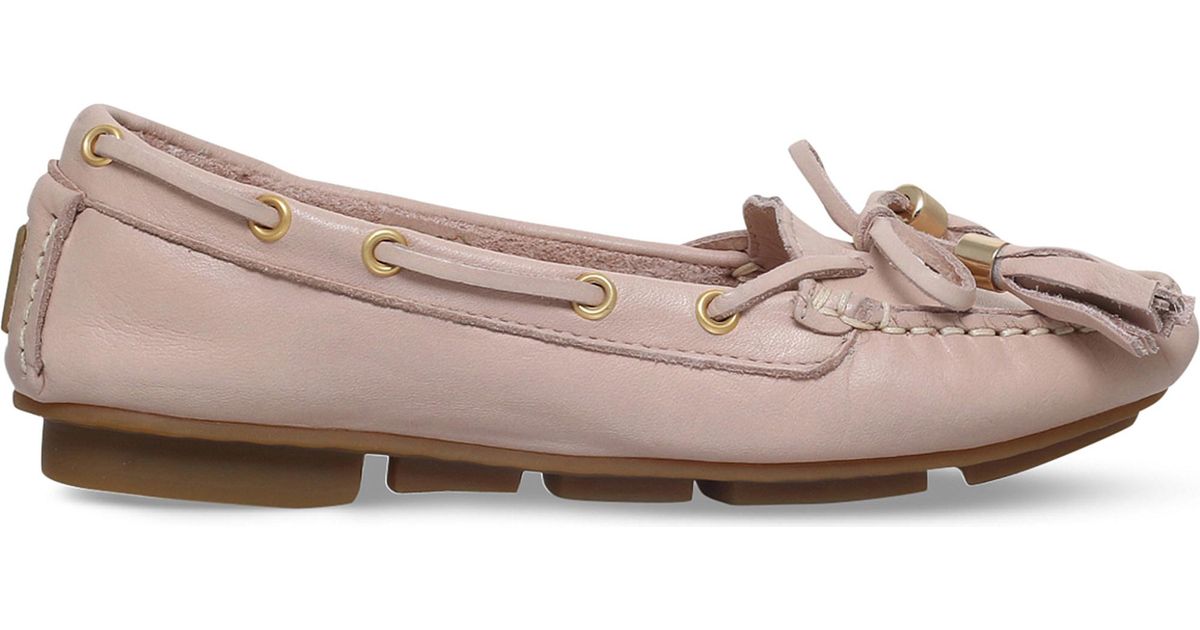 carvela leather moccasin