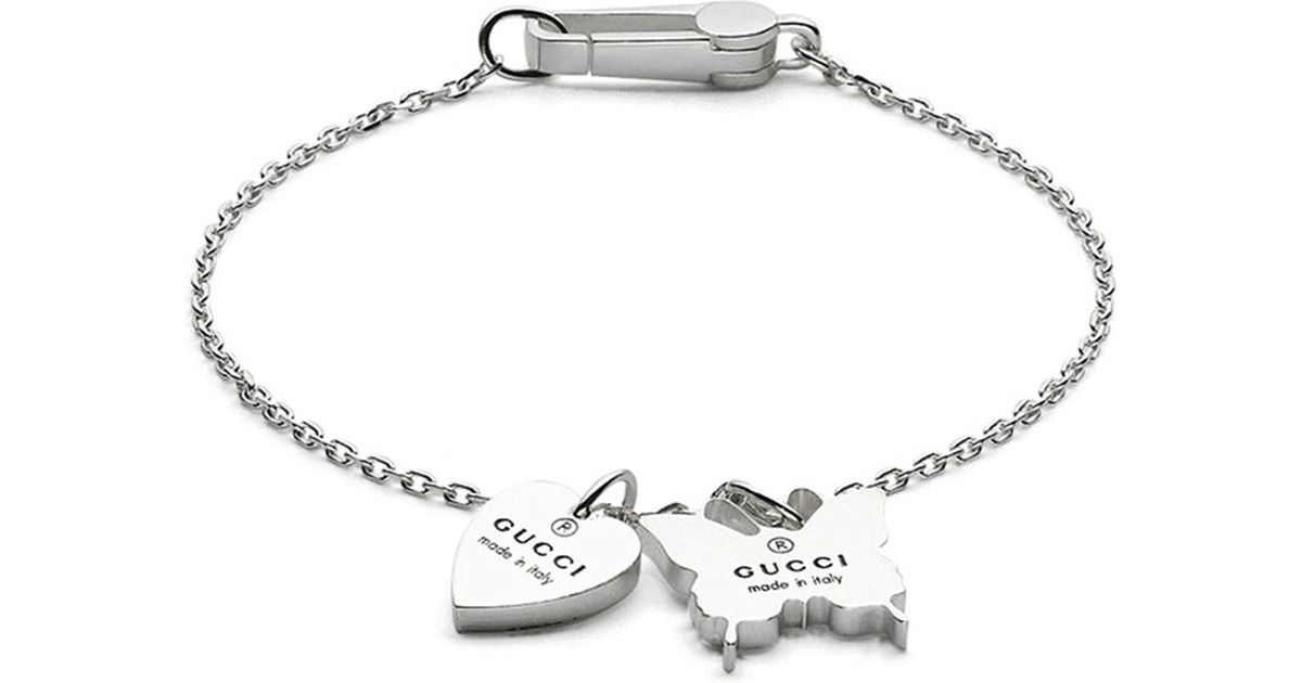 Vintage Gucci 107 Ladies Diamond Steel Quartz G Charm Bracelet Wristwa –  Blue Ribbon Rarities