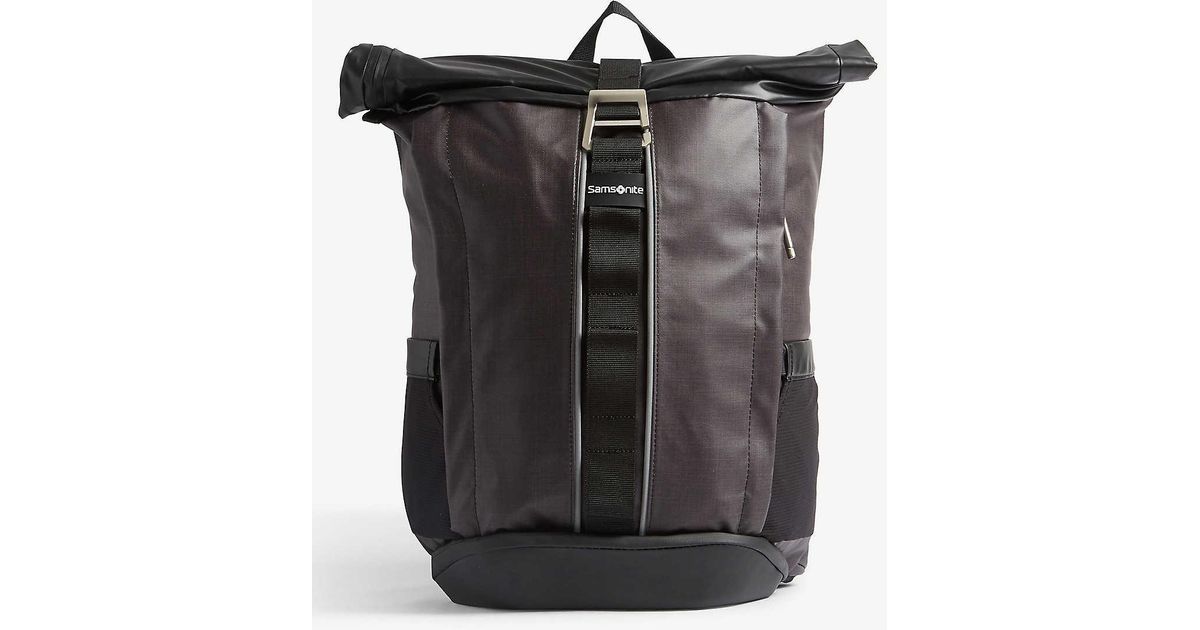 samsonite roll top backpack