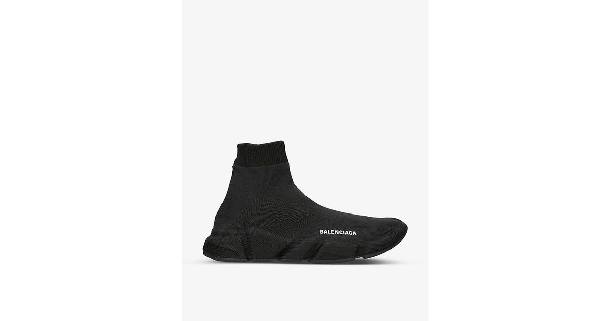 Balenciaga Speed Full Stretch knit Trainers in Black Lyst Canada