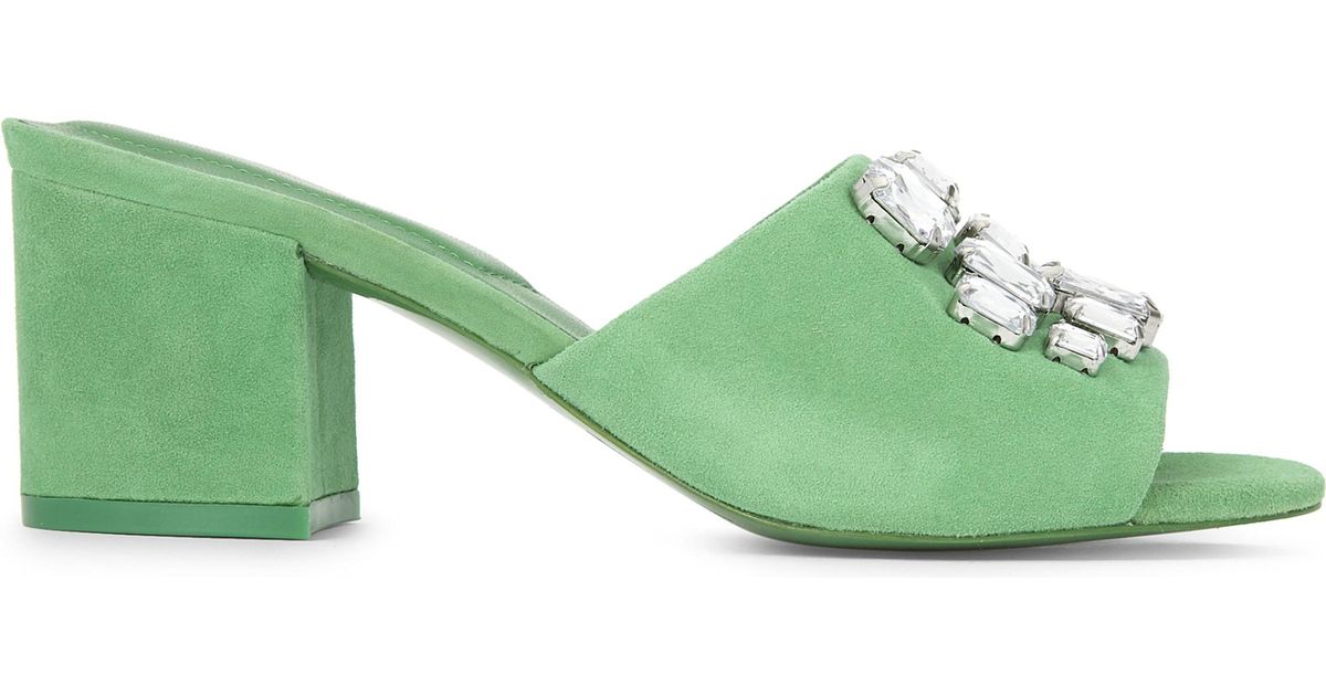 aldo leather mules