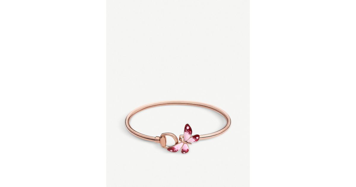 rose gold gucci bracelet