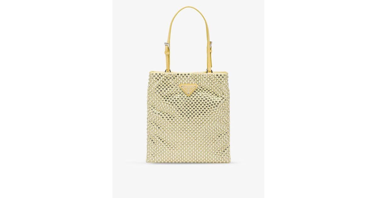 Prada embellished clearance nylon bag