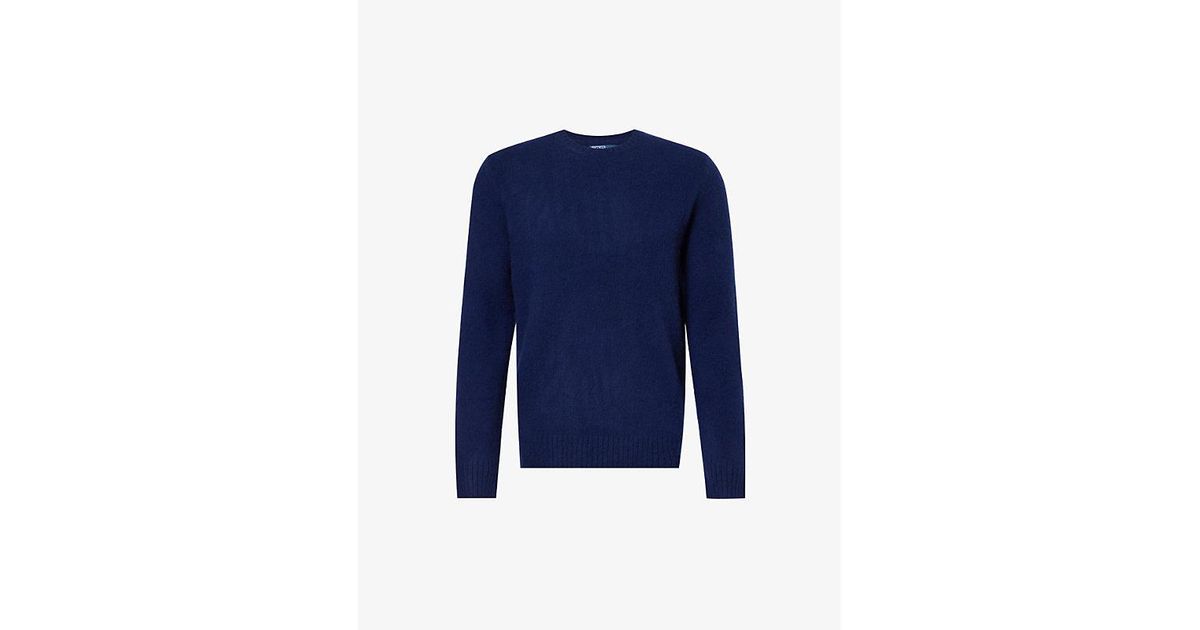 Polo Ralph Lauren Elbowpads Crewneck Wool And Cashmereblend Jumper X