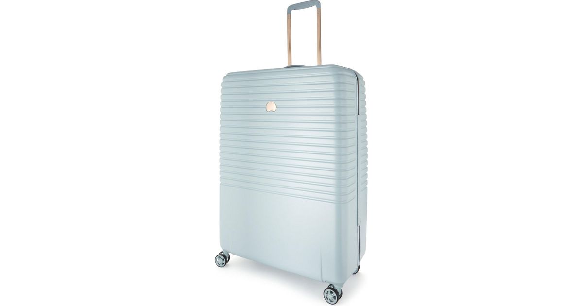 ice blue suitcase