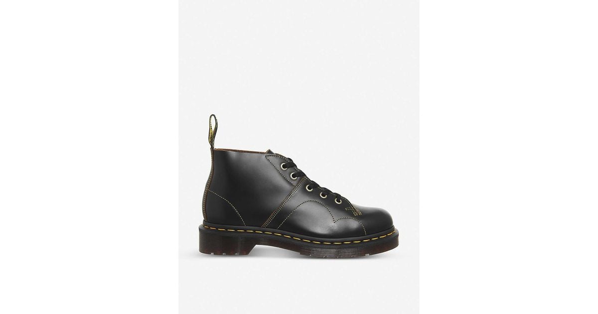 Dr. Martens Church Monkey Vintage Smooth in Black for Men | Lyst