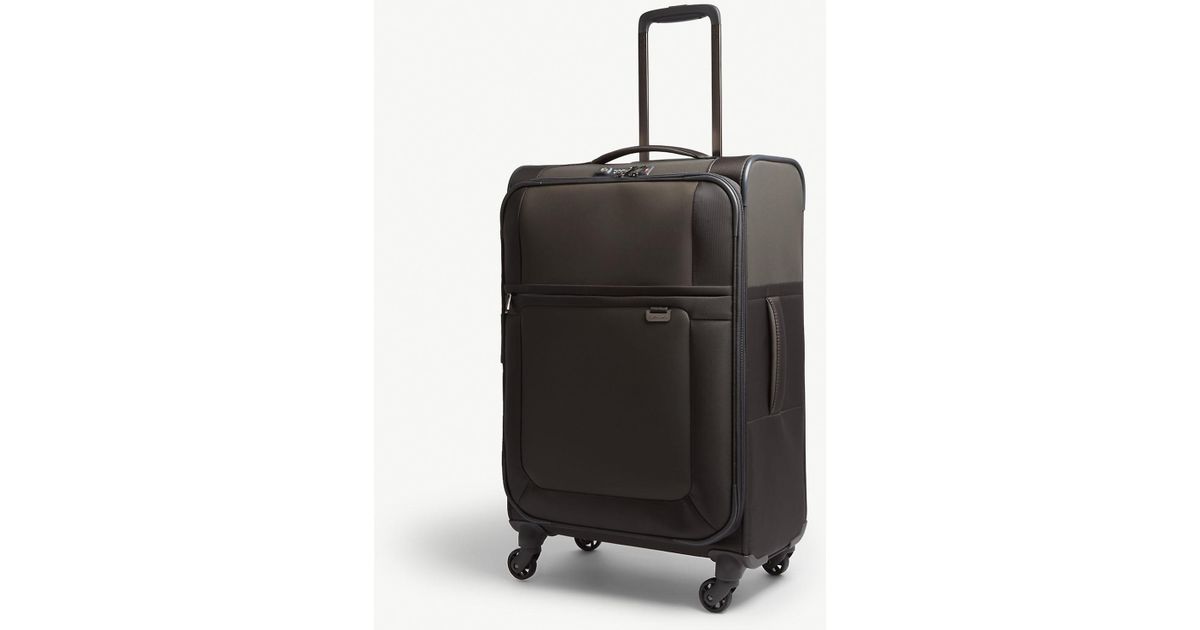 4 wheel expandable suitcase