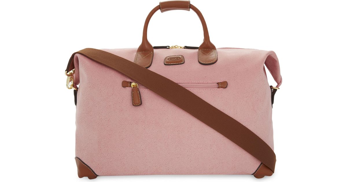 pink holdall