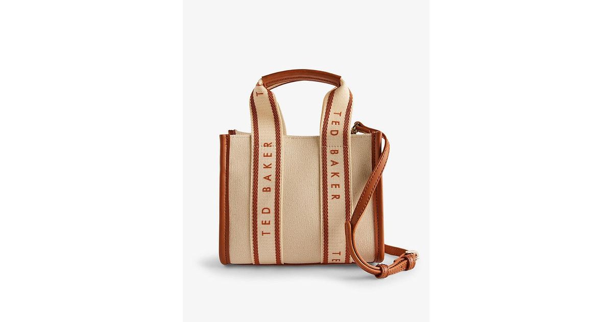 安心追跡付【TED BAKER】Georjiy キャンバスミニトートバック 安心追跡付【TED BAKER】Georjiy キャンバスミニトートバック