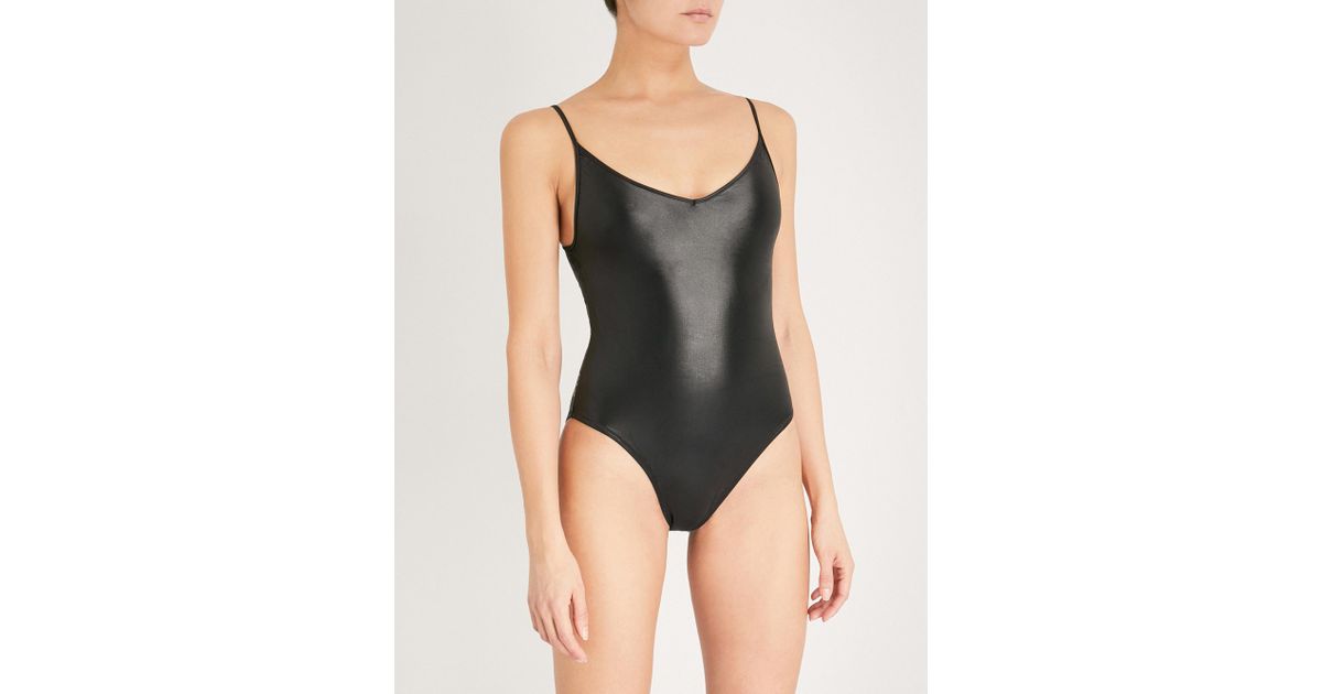 wetlook swimsuit