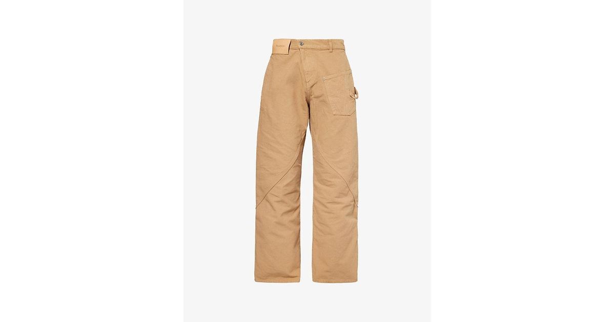 JW ANDERSON TWISTED WIDE-LEG PANTS