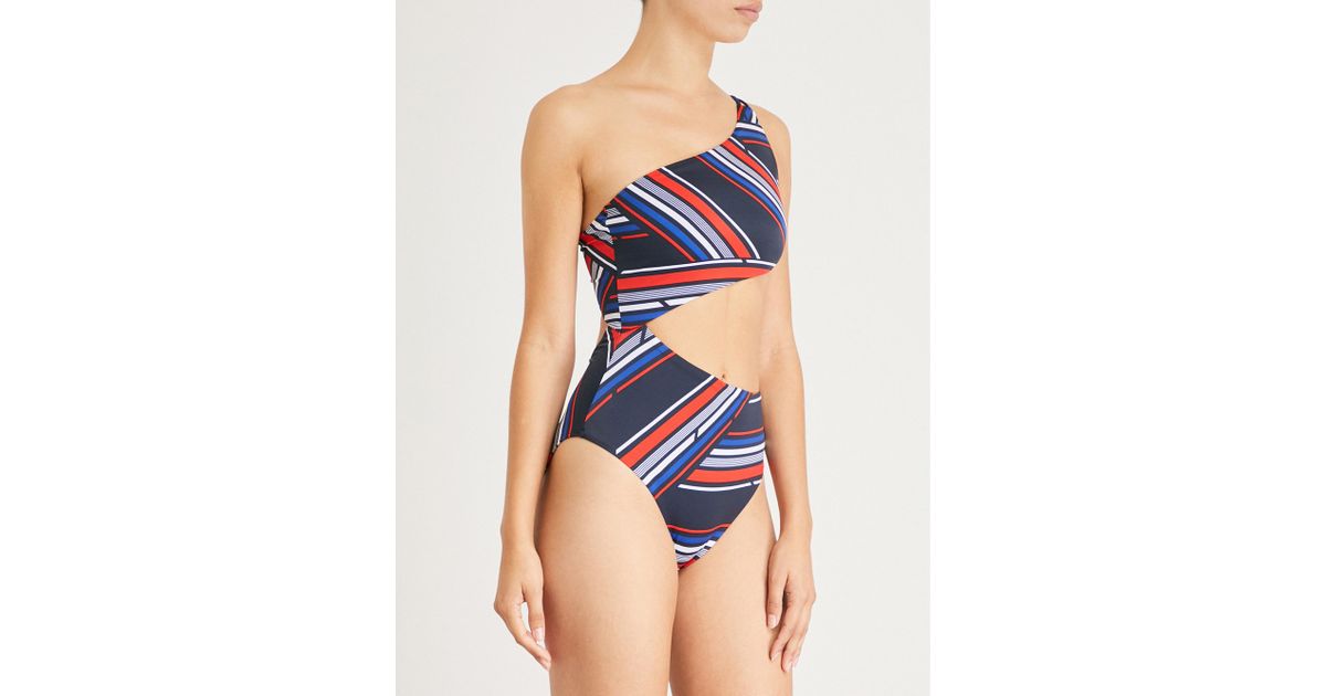 Tommy Hilfiger Synthetic X Gigi Hadid Swimsuit in Blue - Lyst