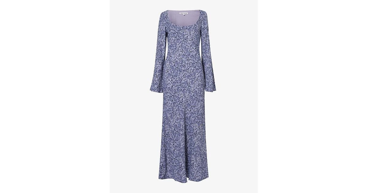 Carina midi wrap dress reformation online