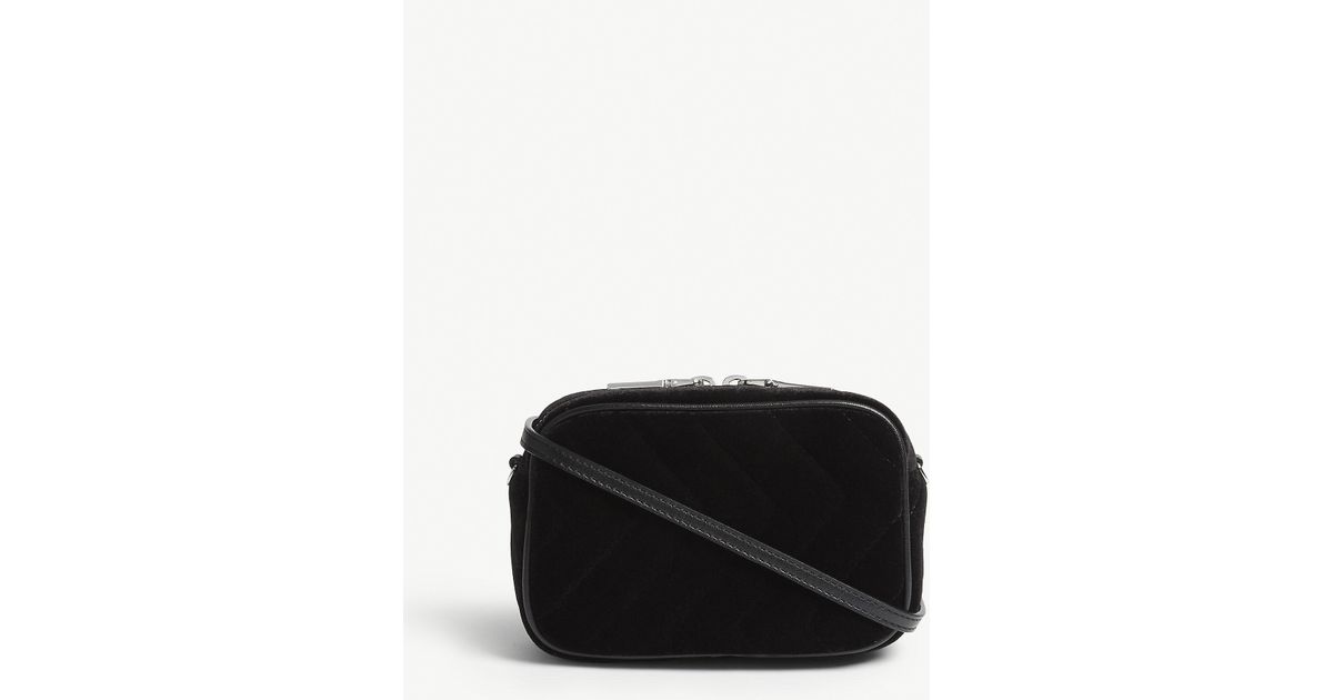 sandro velvet bag