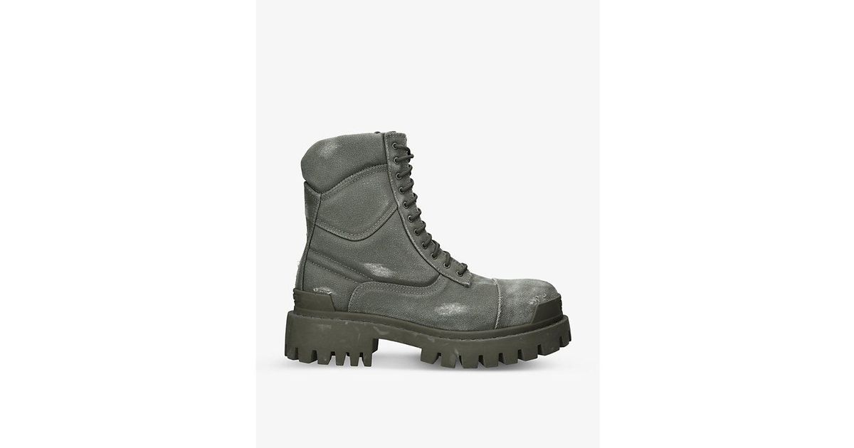 balenciaga canvas strike